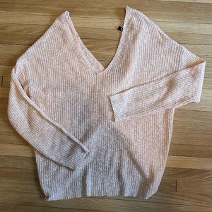 Moon & Madison blush pink sweater